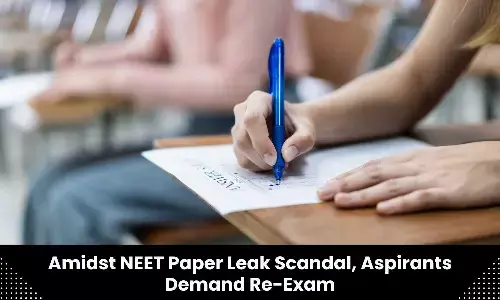 Aspirants demand re-conduction of NEET UG 2024 exam amidst paper leak scandal