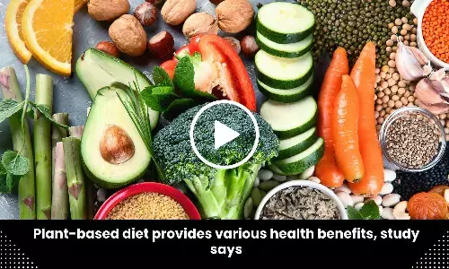 Plant-based diet provides various health benefits, study says