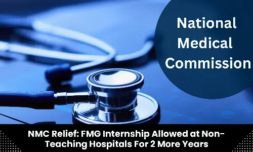 NMC allows FMGs to undergo mandatory internship at non-teaching hospitals for two more years
