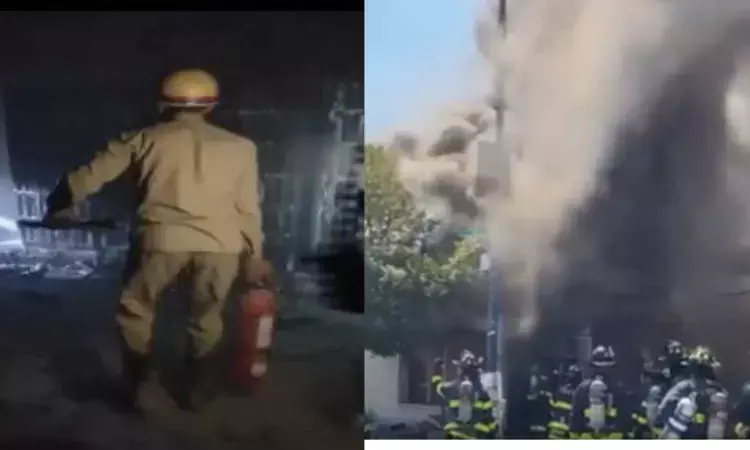 Fire breaks out at Noida District Hospital, 25 patients shifted