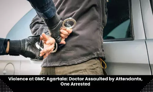 Doctor at GMC Agartala assaulted, abused by attendants, 1 held