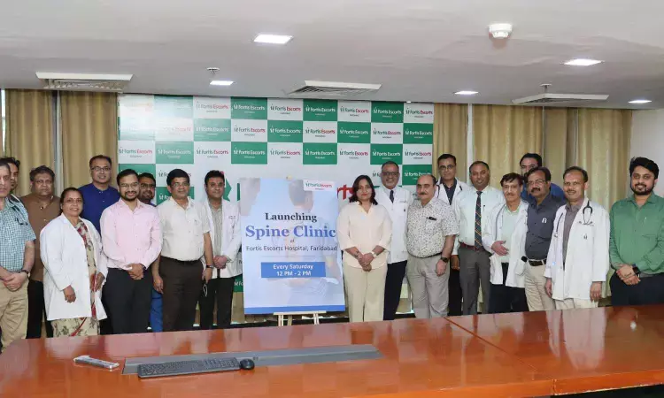 Fortis Escorts Faridabad inaugurates State-of-the-Art Spine Clinic