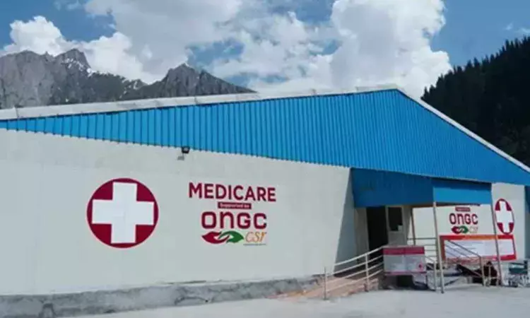 ONGC opens two 100-bed hospitals at Baltal, Chandanwari