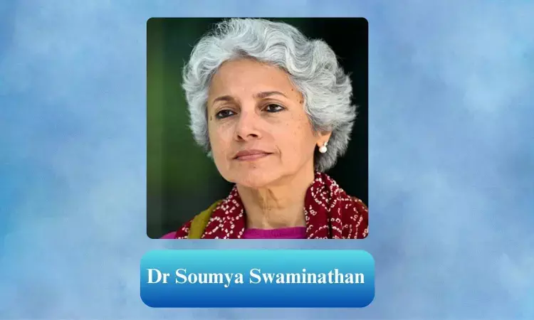 Former WHO Chief Scientist Soumya Swaminathan appointed principal advisor for National Tuberculosis Elimination Programme