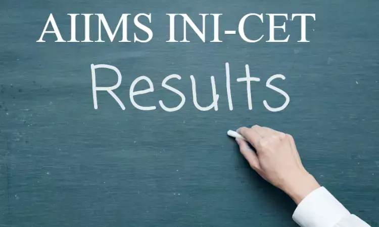 AIIMS Delhi Announces Results Of Open Round Seat Allocation For MD, MS, MCh, DM, MDS Courses Of INI CET July 2024 Session