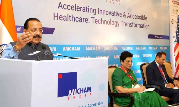 2nd Healthcare Summit of American Chamber of India: Dr Jitendra Singh stresses use of latest technology for accessible, affordable healthcare