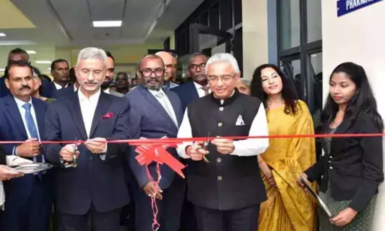 S Jaishankar inaugurates Indias first overseas Jan Aushadi Kendra in Mauritius