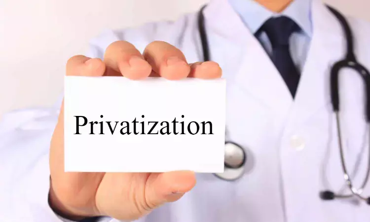 NGO opposes privatization of 10 District Hospitals in Madhya Pradesh