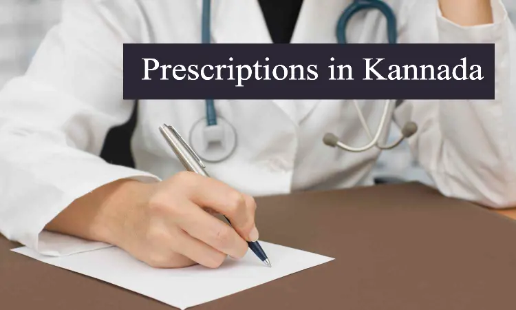 Karnataka Health Minister urged to mandate writing doctors prescriptions in Kannada