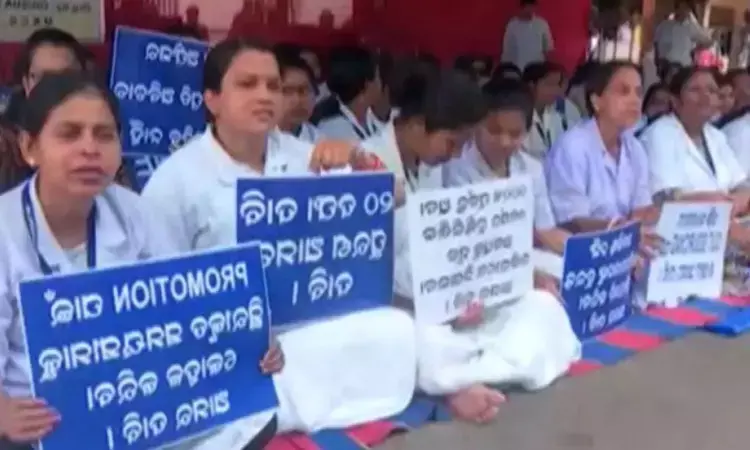 Odisha nurses launch 2-day protest, Govt directs Hospitals to take action under ESMA