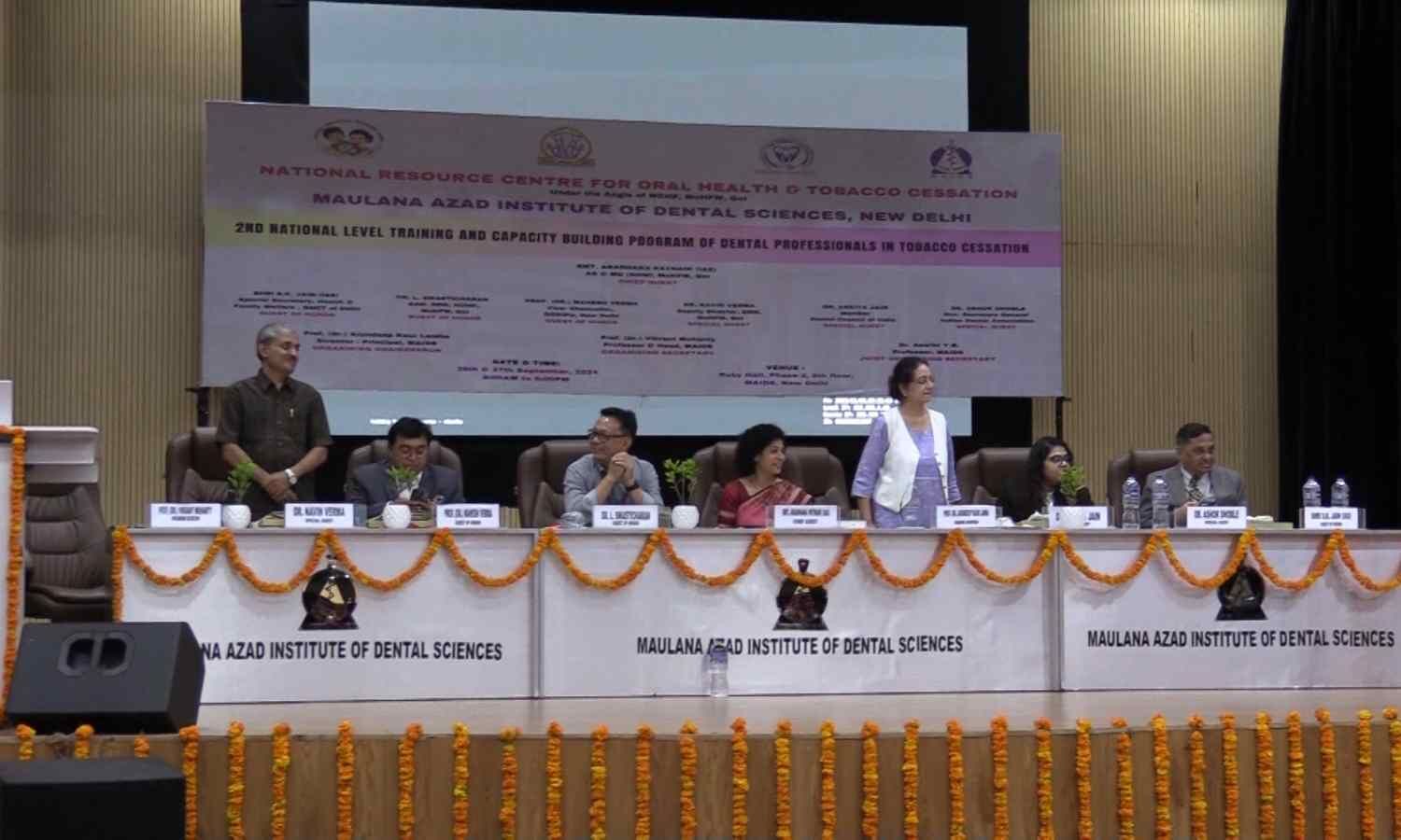 National Resource Centre for Oral Health at MAIDS Delhi organizes