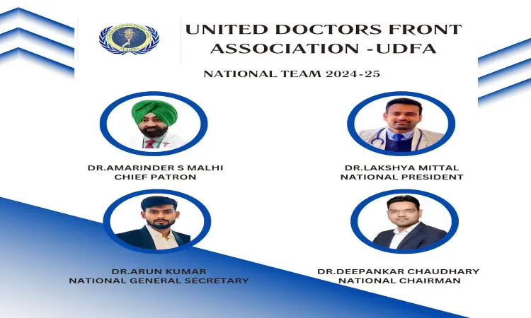 United Doctors Front Association Elects New Leadership for 2024-2025