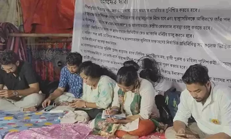 West Bengal Junior doctors continue indefinite hunger strike, list 10 demands