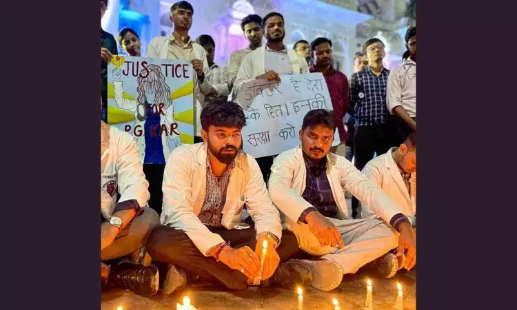 RG Kar Stir: 2 KGMU Lucknow doctors join hunger strike