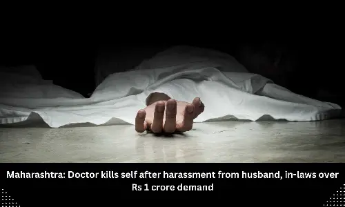 Maharashtra: Doctor kills self after harassment from husband, in-laws over Rs 1 crore demand