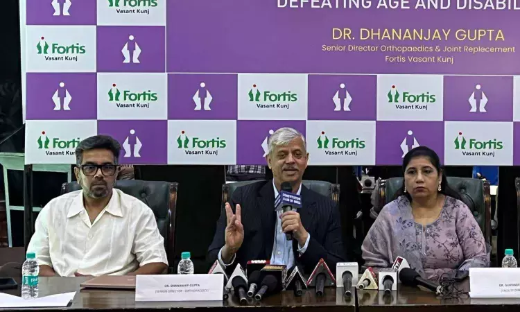 Fortis Hospital performs total Knee Replacement Surgery on 97-year-old woman