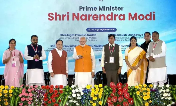 9th Ayurveda Day: PM Modi launches Rs 12,850 crore healthcare projects, Lays Foundation stone of 7 ESIC projects