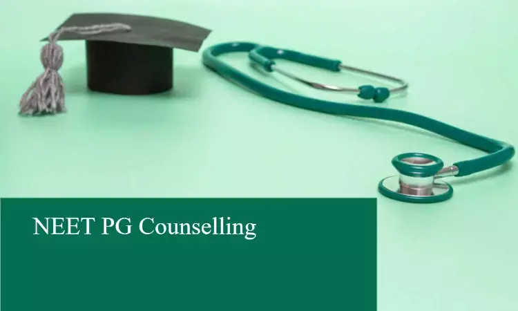 NEET PG 2024 counselling schedule