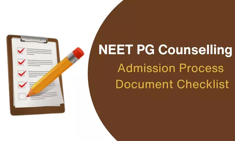 Neet pg Counselling admission process