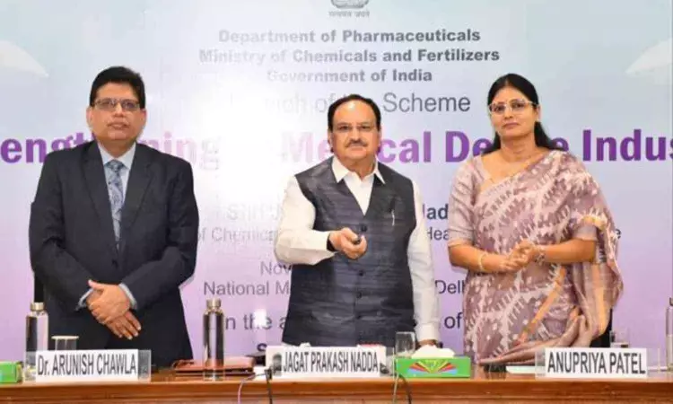 JP Nadda unveils Scheme for Medical Device Industry