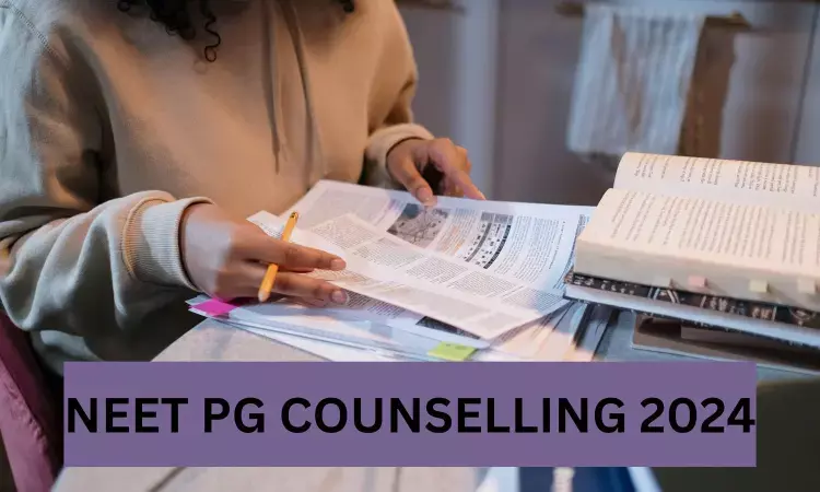 NEET PG Round 1 Counselling.