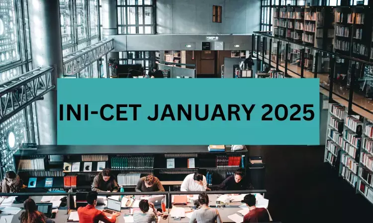 INI-CET January 2025 PG.