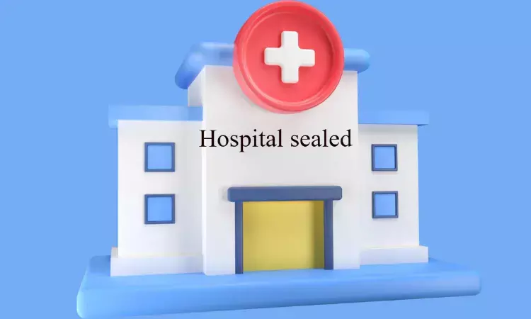 hospital sealed