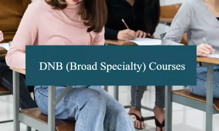 DNB (Broad Specialty) Courses BOPEE