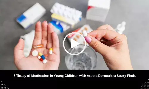 Efficacy of Medication in Young Children with Atopic Dermatitis: Study Finds