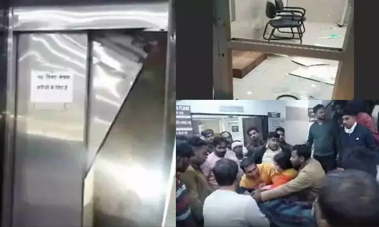 Woman dies after childbirth as Meerut Hospital lift crashes