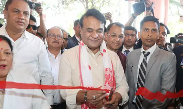 Assam CM inaugurates 100 bedded Co-district Civil Hospital, Oxygen plant