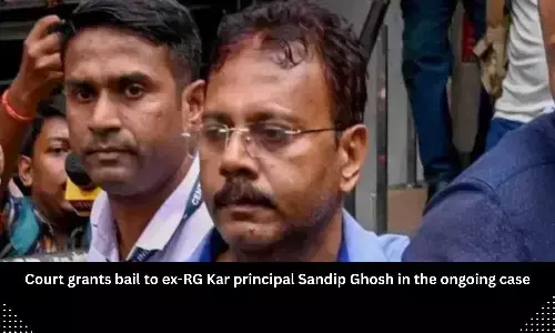 Court grants bail to ex-RG Kar principal Sandip Ghosh