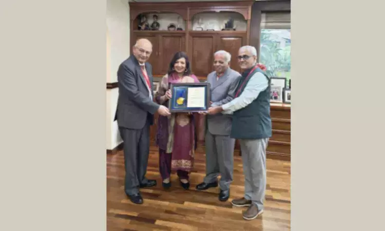 Biocon Chief Kiran Mazumdar-Shaw conferred Jamsetji Tata Award by Indian Society for Quality