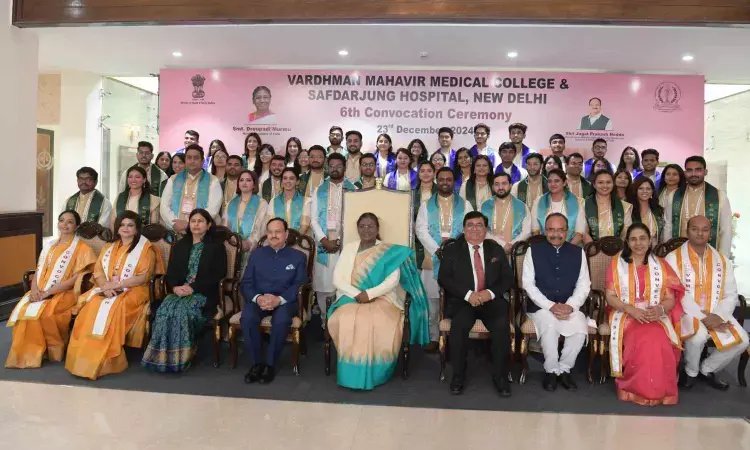 Convocation Ceremony at VMMC and Safdarjung Hospital