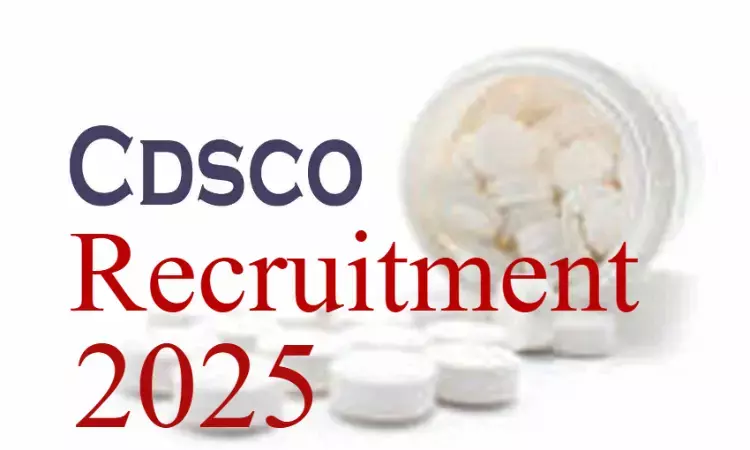 Health Ministry Invites Applications for Senior Roles in CDSCO