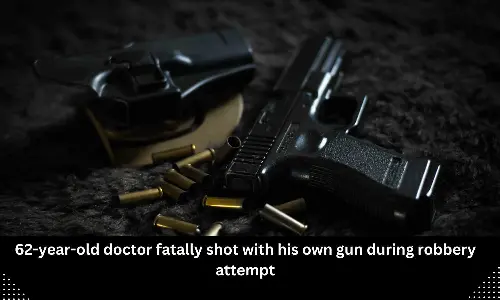 Punjab doctor shot with his own gun during robbery attempt