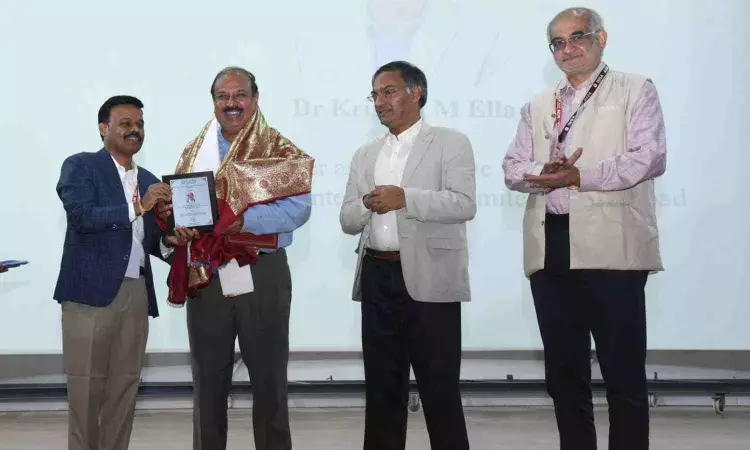 Bharat Biotech Chief  Dr Krishna M Ella bags Prestigious INSA India Fellowship for 2025