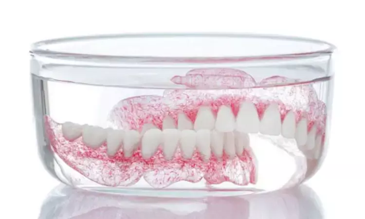 Denture Cleansers Significantly Affect Color Stability in TiO2-Infused Materials, Study Finds