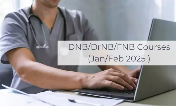 nbe invite application for DNB FNB & Drnb