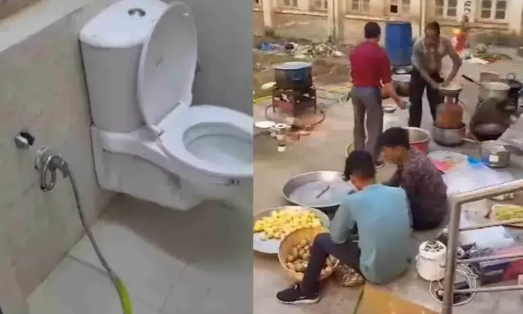 Viral video shows staff using washroom tap water to prepare food for doctors at Netaji Subhash Chandra Bose Medical College