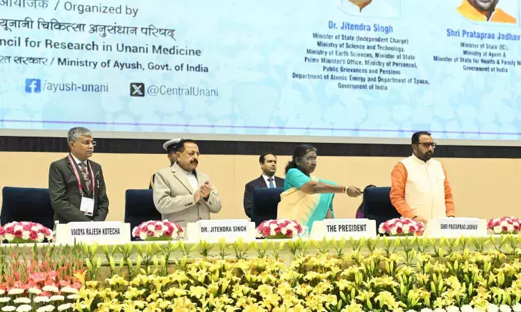 President Murmu inaugurates International Conference on Unani Medicine