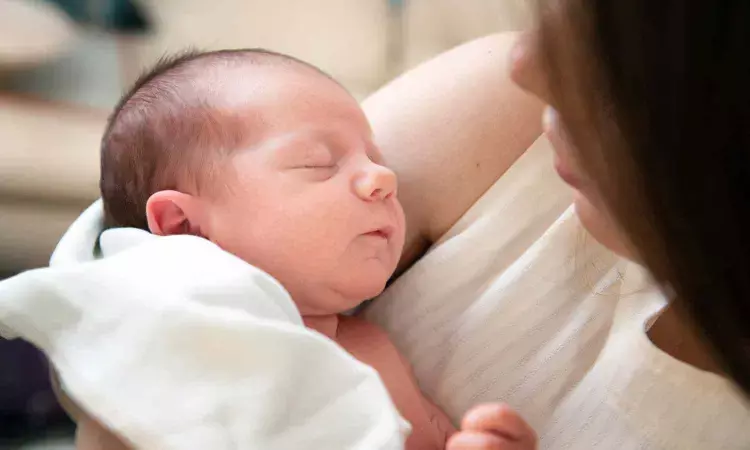 Babies respond positively to smell of foods experienced in the womb, suggests study