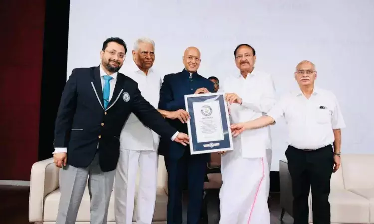 Highest views of Breast Cancer Awareness in 24 hours: Dr P Raghu Ram sets Guinness World Record