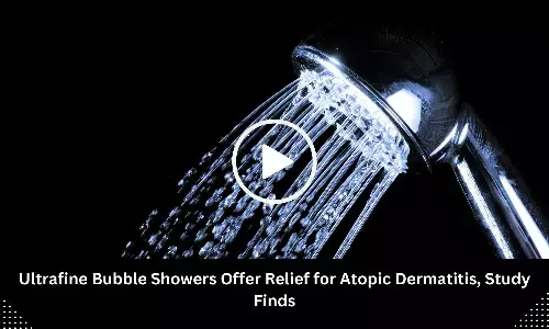 Ultrafine Bubble Showers Offer Relief for Atopic Dermatitis, Study Finds