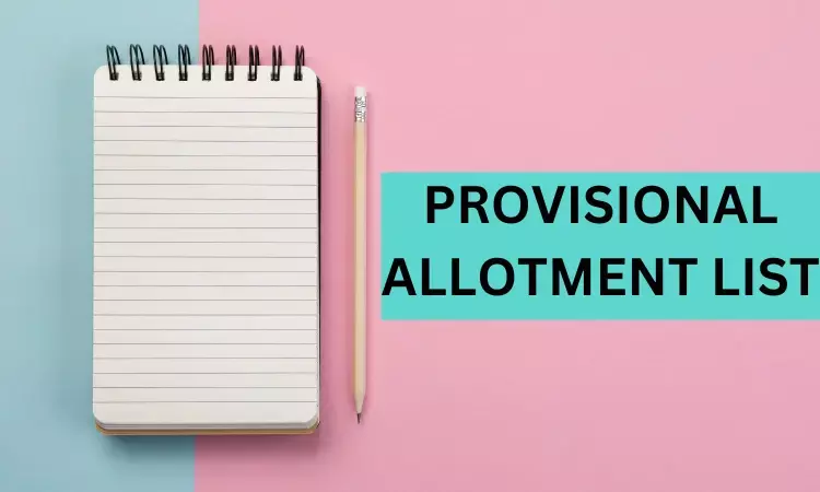 DME Gujarat Releases Provisional Allotment List for MD, MS, Diploma Courses 2024-25.