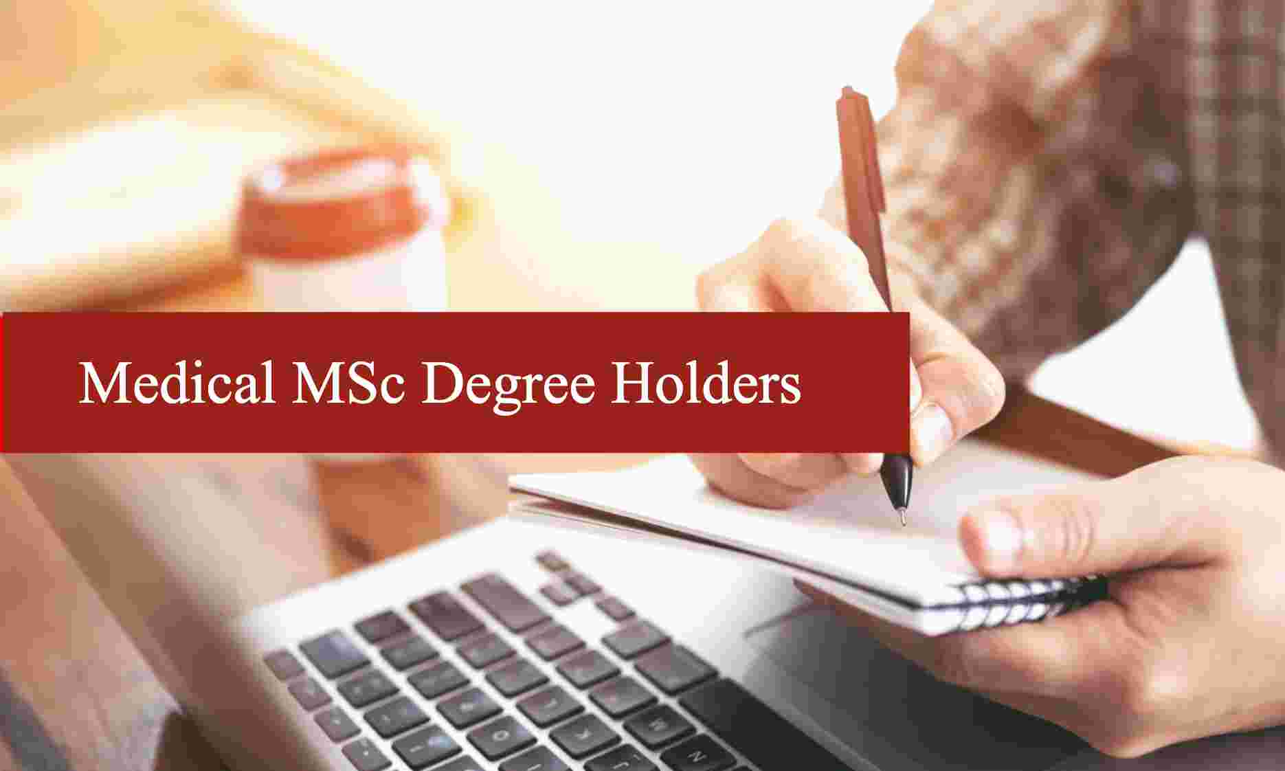 NMC Allows Appointing Medical MSc, PhD degree holders as 30 percent faculty in 5 depts