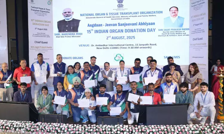Over 18,900 organ transplants in 2024, says JP Nadda