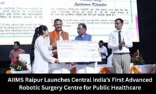 AIIMS Raipur Unveils Advanced Robotic Surgery Facility