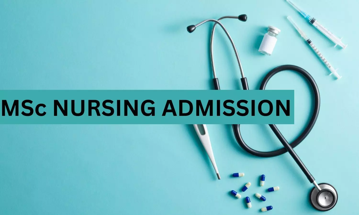 MSc Nursing 2026 Open Round.
