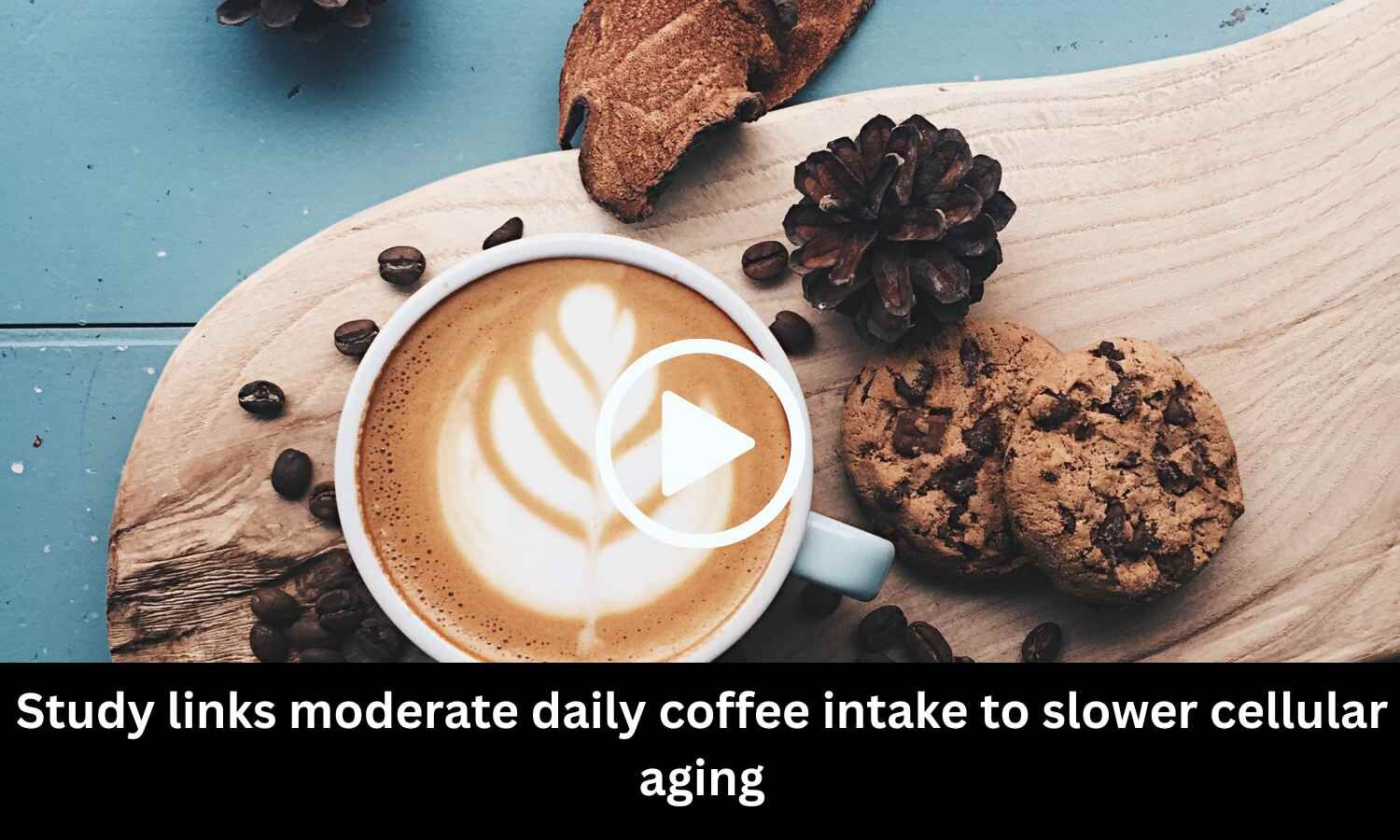 Study links moderate daily coffee intake to slower cellular aging